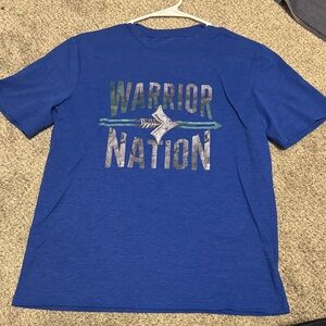 Source Unknown Blue Warrior Nation Tee
